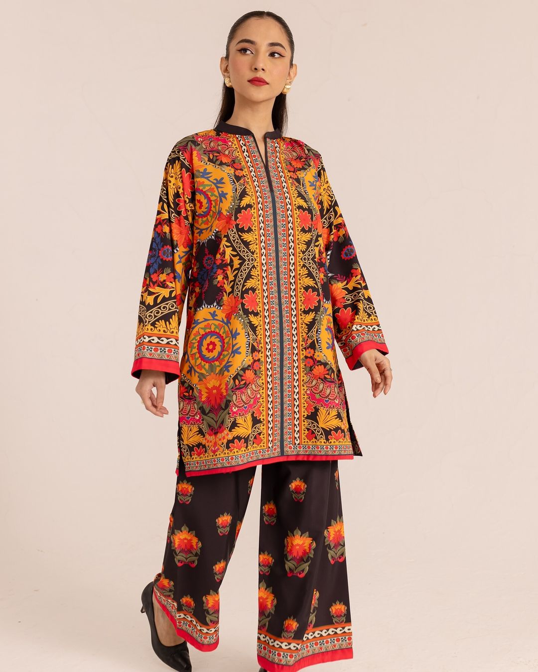 Rangoon Digital Printed Khaddar Dress for Women's - The Mak's Store