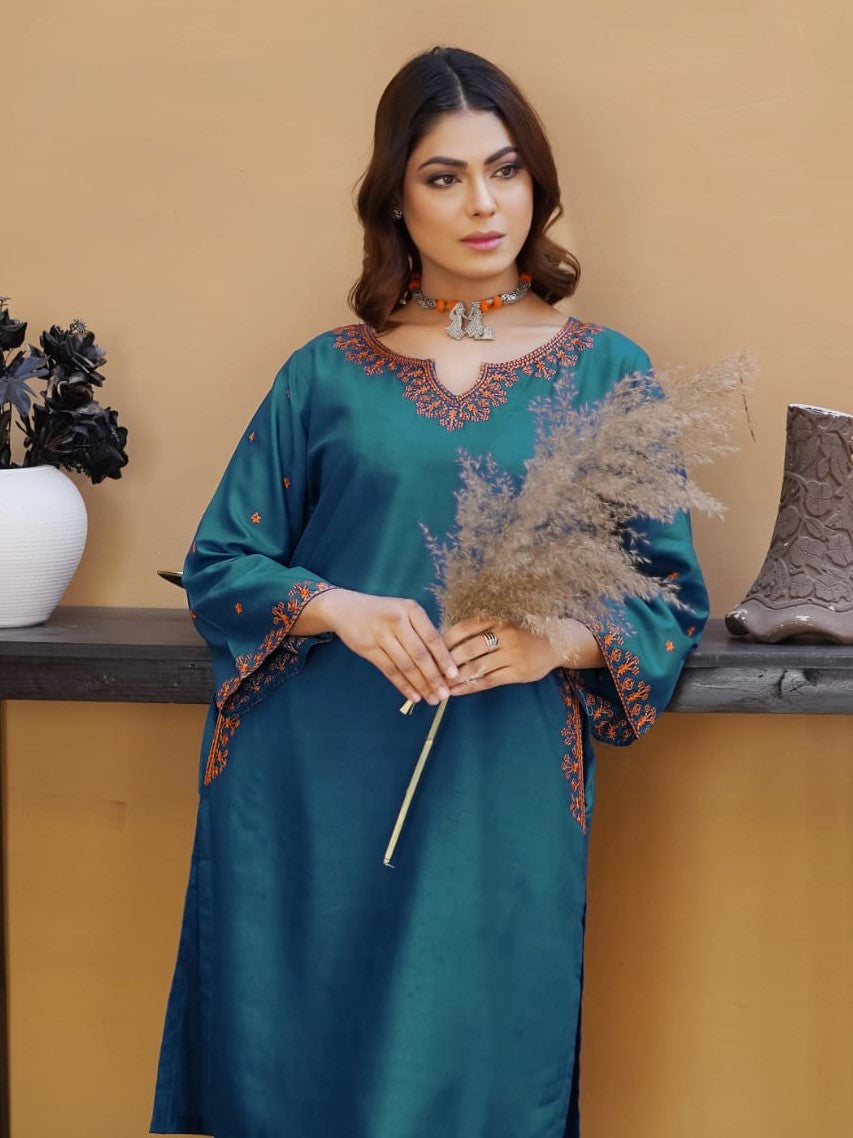 Pocket Embroidery 2-Piece Suit - The Mak's Store