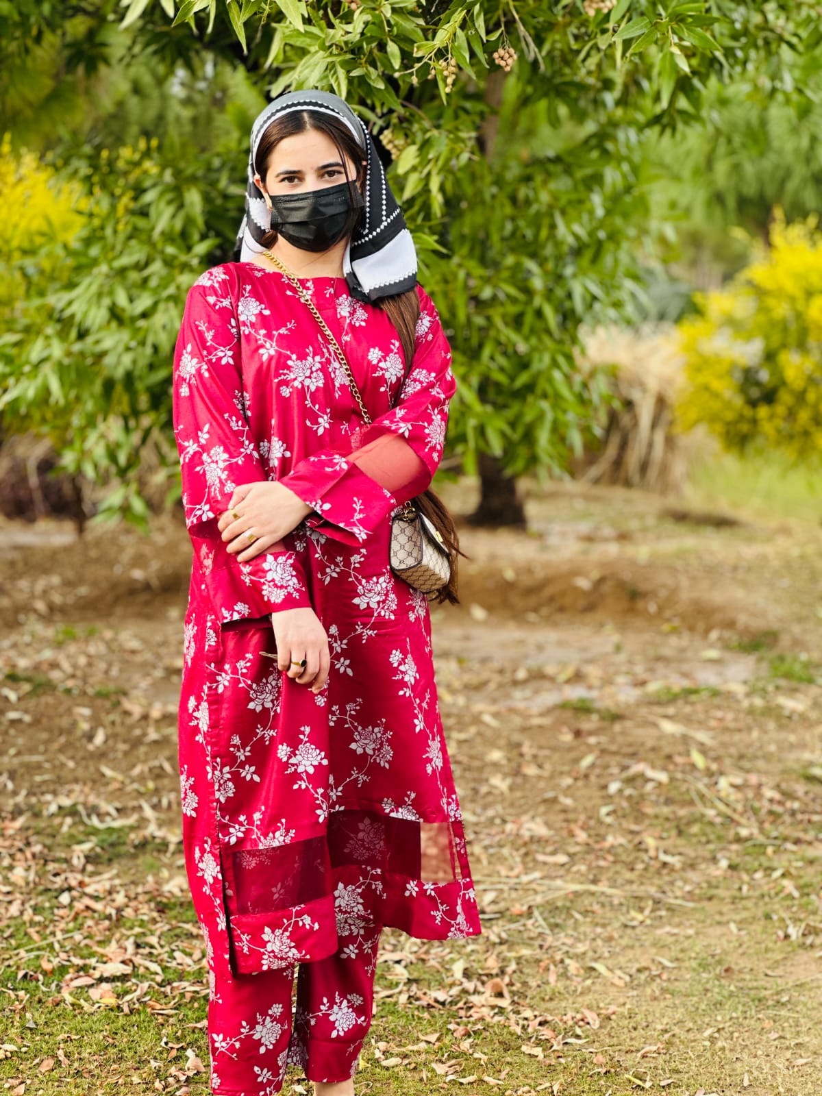 BLOSSOM PRINTED LONG LENGHT