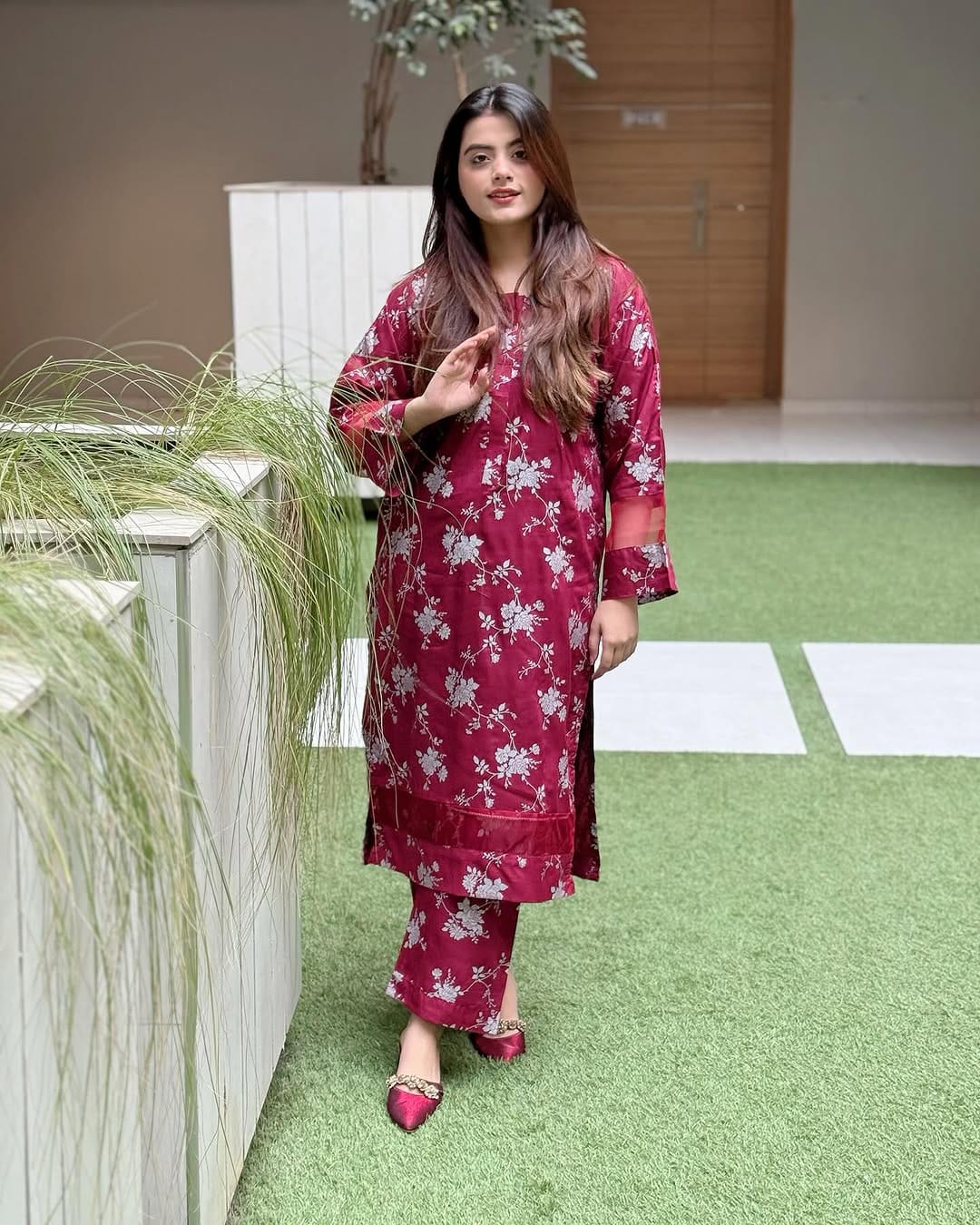 BLOSSOM PRINTED LONG LENGHT