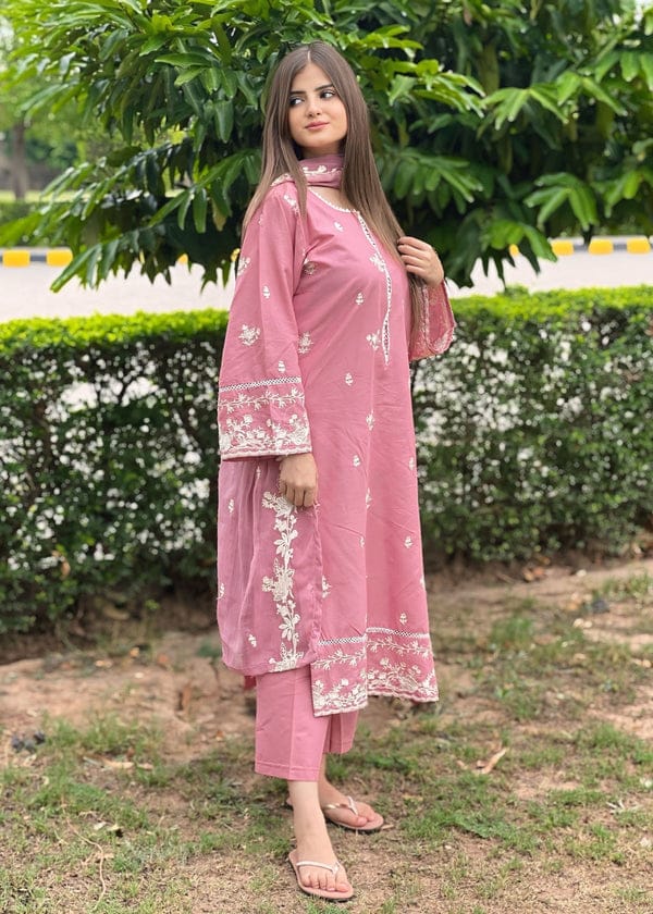 NAZNEEN EMBROIDERY 3PC