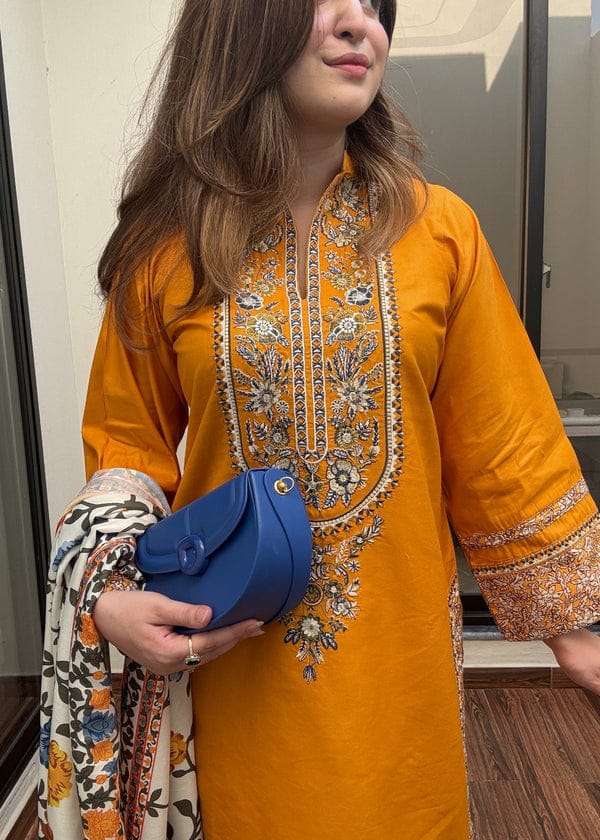 HAZEL EMBROIDERED 3PC -