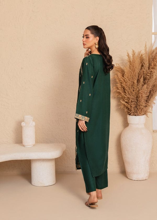 MULTI GREEN EMBROIDERED 2PC