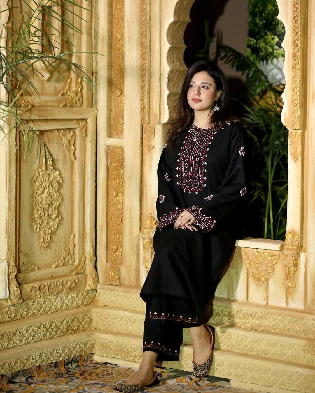 SINDHI EMB LONG LENGHT  EMBROIDERY PLAZO