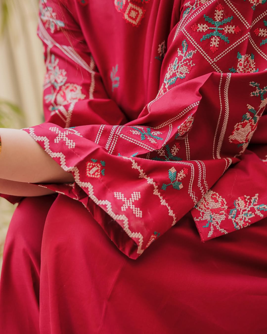 DUA EMBROIDERY 2PC (FARSHI)