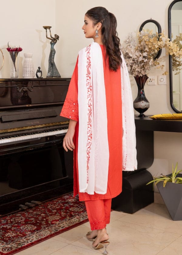 FLAME AURA EMBROIDERED 3PC