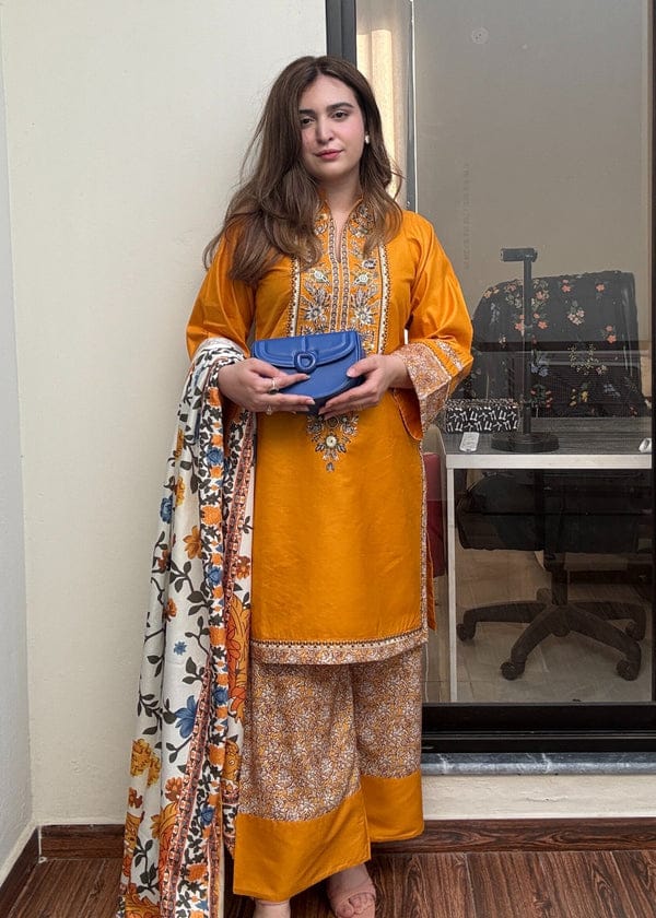 HAZEL EMBROIDERED 3PC -