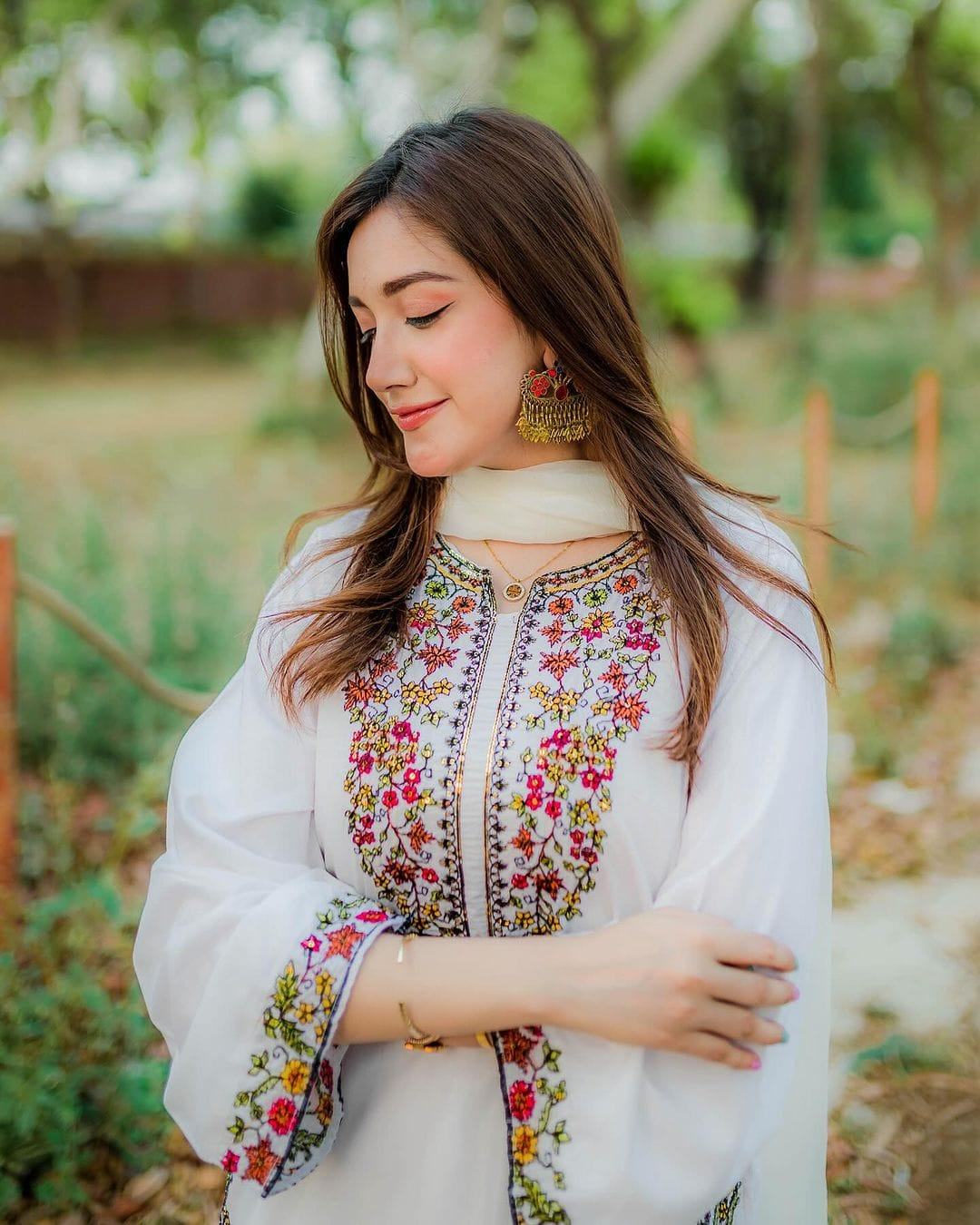 Pocket Sequence Embroidery 2-Piece Set - The Mak's Store