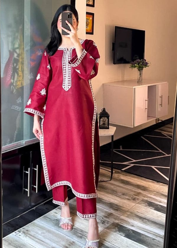 LILY EMBROIDERED 2PC